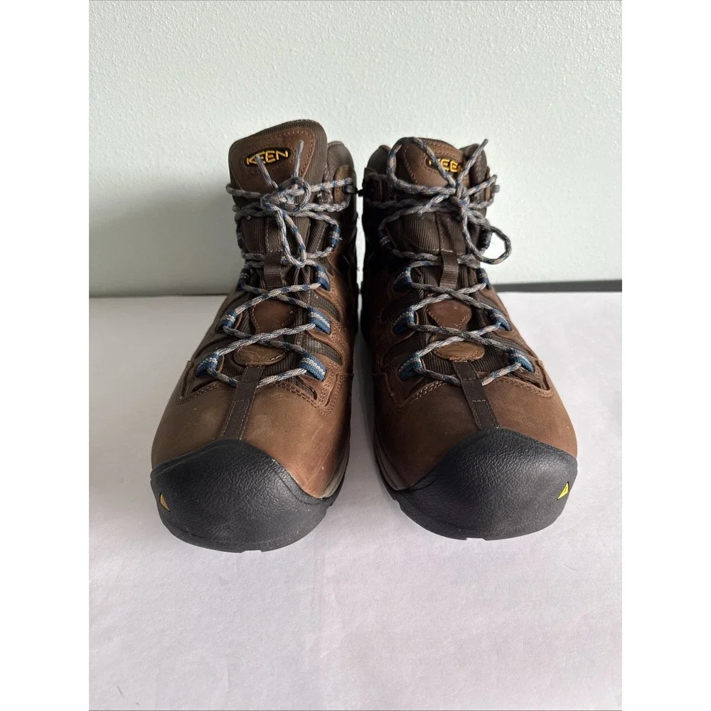 KEEN Utility Detroit XT Mid Steel Toe Waterproof Mens 17 EE Work Outdoor Boots